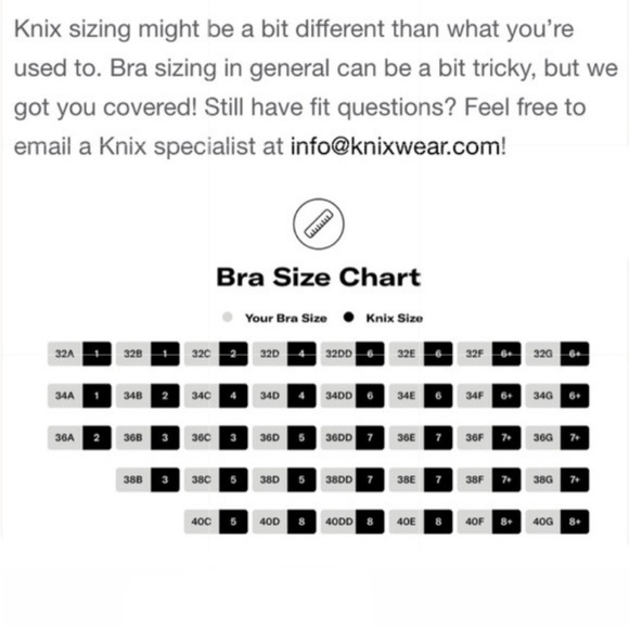 Knix WingWoman Contour Bra Size 8+ - Picture 9 of 9